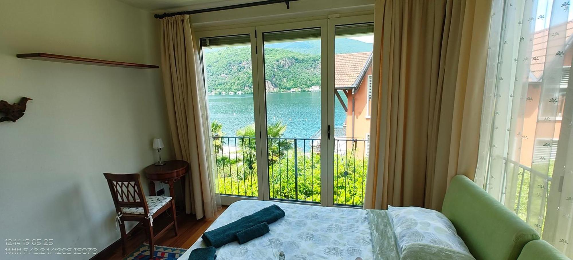B&B Dolce Vista Al Lago Lugano Porto Ceresio Εξωτερικό φωτογραφία