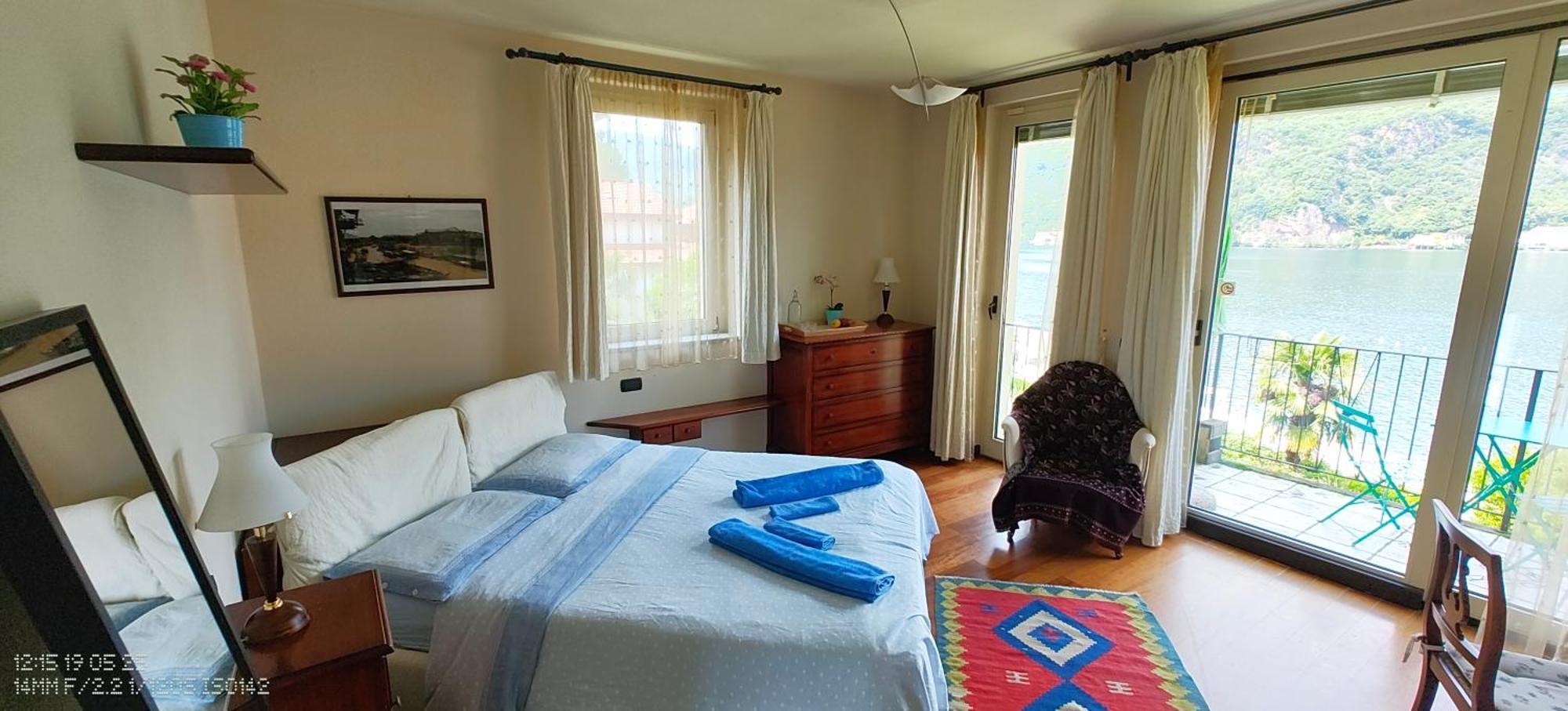 B&B Dolce Vista Al Lago Lugano Porto Ceresio Εξωτερικό φωτογραφία